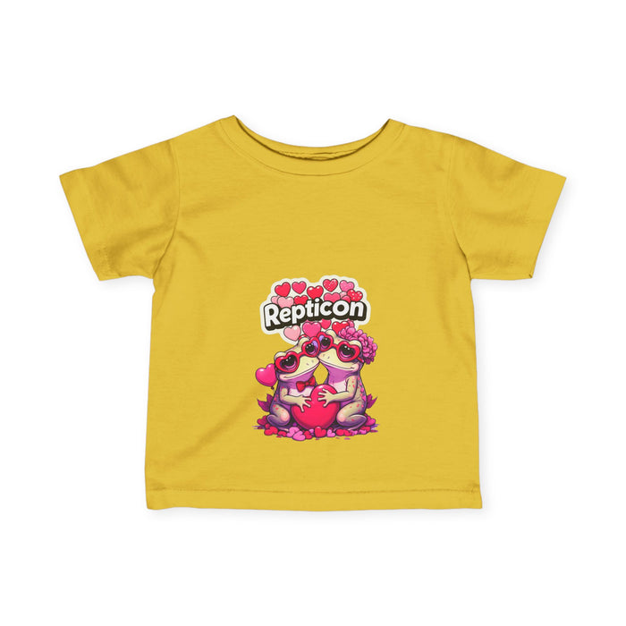 Repticon Infant Fine Jersey Tee w/ Valentine Toads