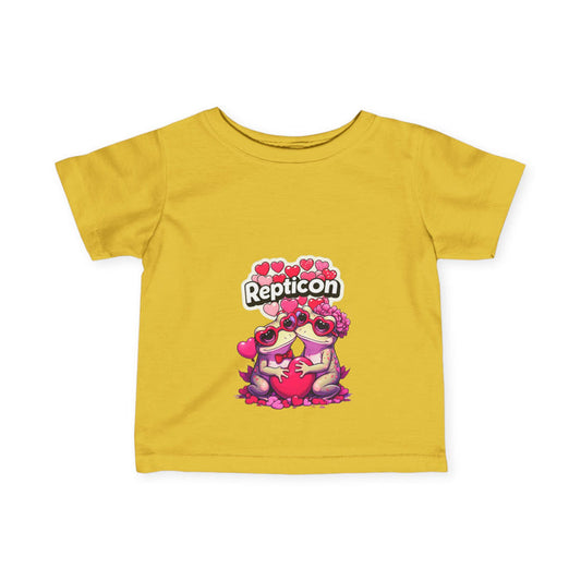 Repticon Infant Fine Jersey Tee w/ Valentine Toads