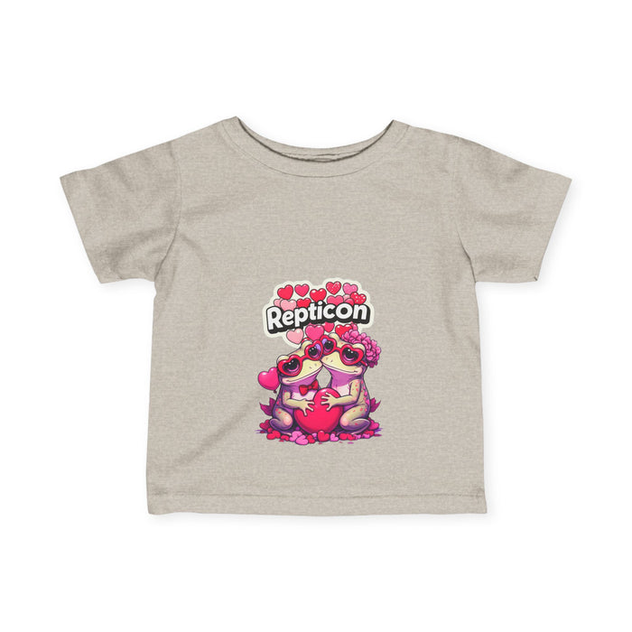 Repticon Infant Fine Jersey Tee w/ Valentine Toads