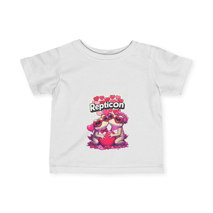 Repticon Infant Fine Jersey Tee w/ Valentine Toads
