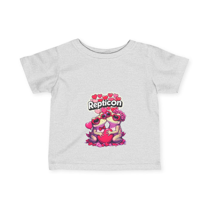 Repticon Infant Fine Jersey Tee w/ Valentine Toads