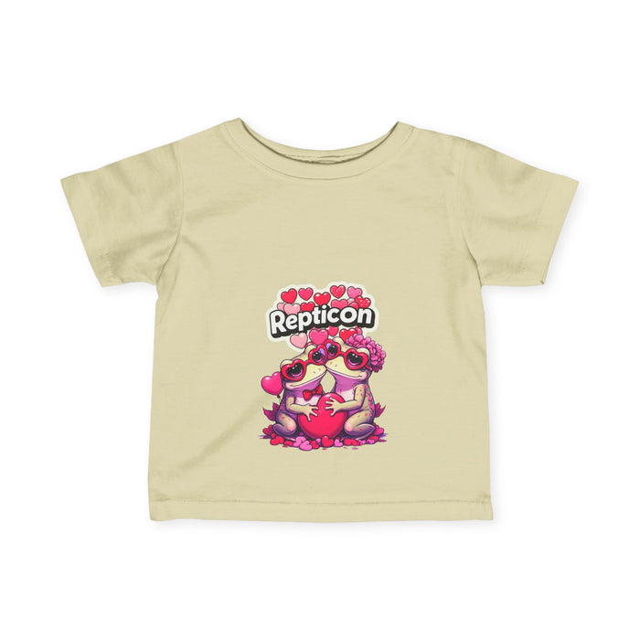 Repticon Infant Fine Jersey Tee w/ Valentine Toads