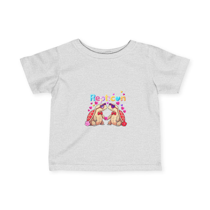 Repticon Infant Fine Jersey Tee w/ Valentine Tortoises