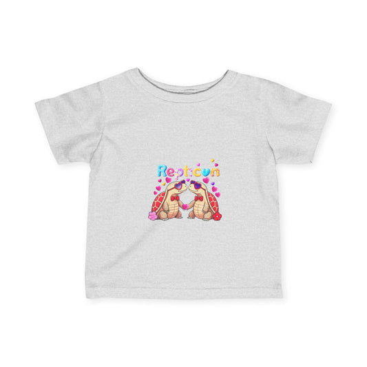Repticon Infant Fine Jersey Tee w/ Valentine Tortoises