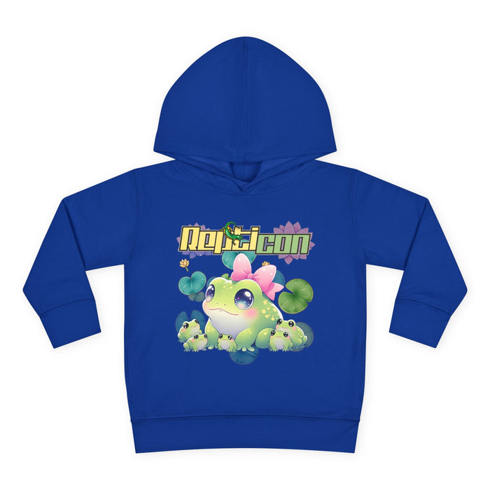 Repticon Toddler Pullover Fleece Hoodie w/ Frogs