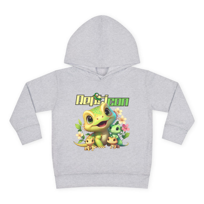 Repticon Toddler Pullover Fleece Hoodie w/ Lizards