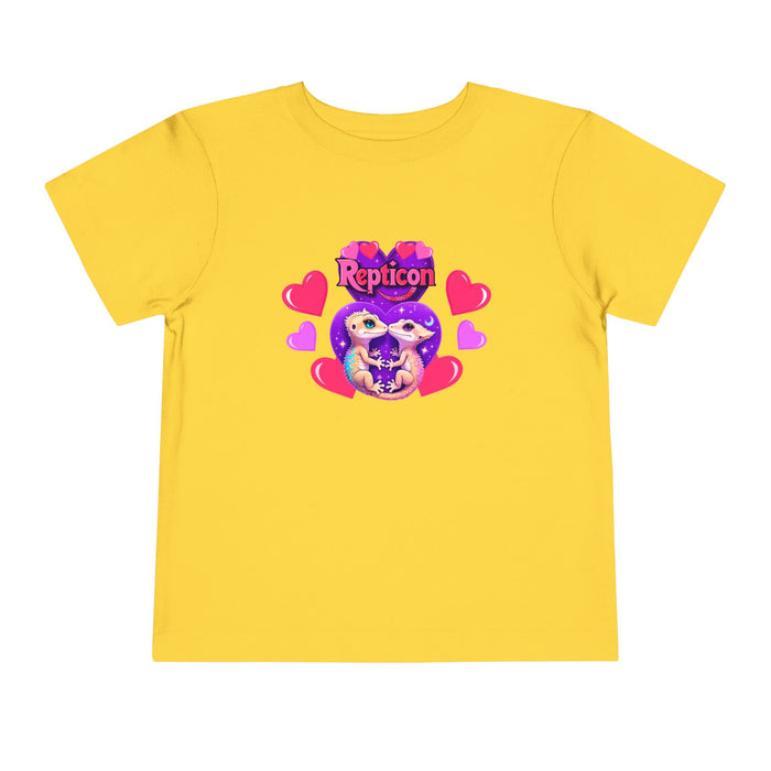 Repticon Toddler Short Sleeve Tee w/ Valentine Crested Geckos