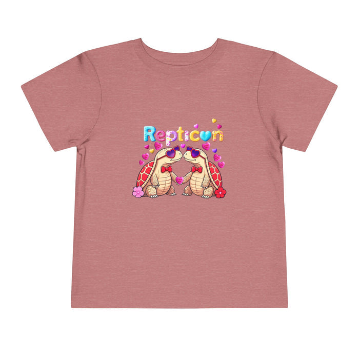 Repticon Toddler Short Sleeve Tee w/ Valentine Tortoises