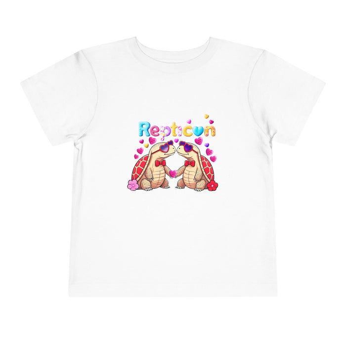 Repticon Toddler Short Sleeve Tee w/ Valentine Tortoises
