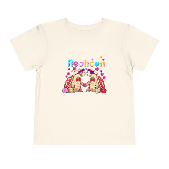 Repticon Toddler Short Sleeve Tee w/ Valentine Tortoises