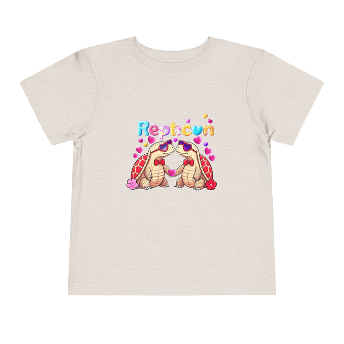 Repticon Toddler Short Sleeve Tee w/ Valentine Tortoises