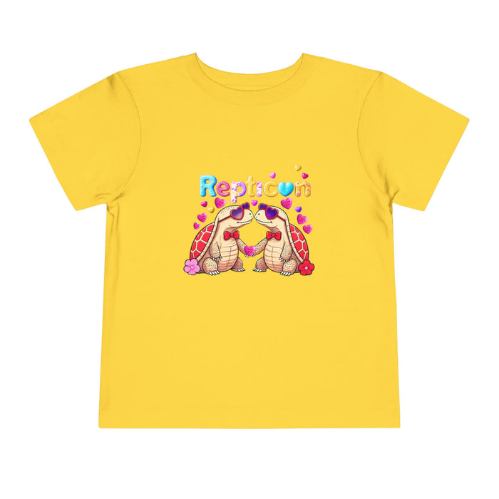 Repticon Toddler Short Sleeve Tee w/ Valentine Tortoises