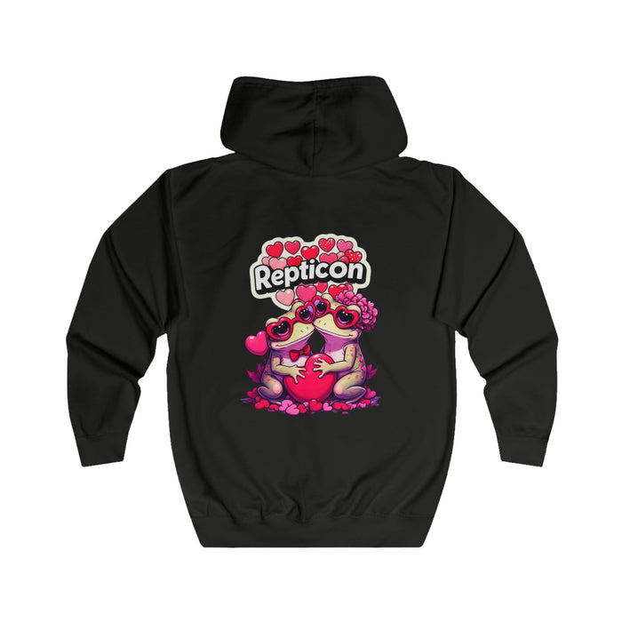 Repticon Unisex Full Zip Hoodie w/ Valentine Toads