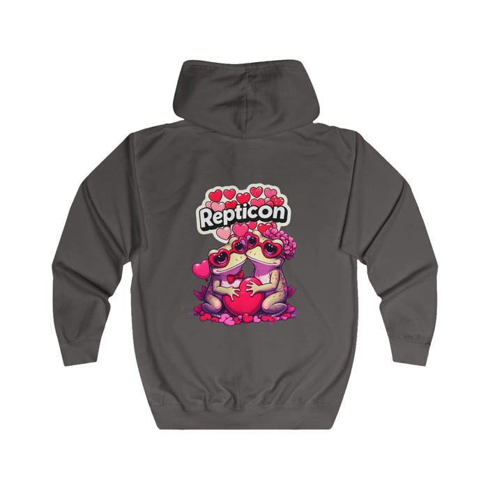 Repticon Unisex Full Zip Hoodie w/ Valentine Toads