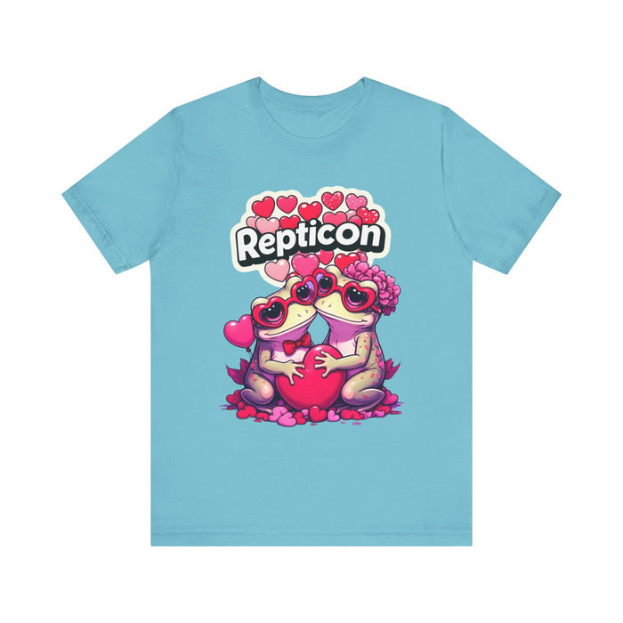 Repticon Unisex Jersey Short Sleeve Tee w/ Valentine Toads