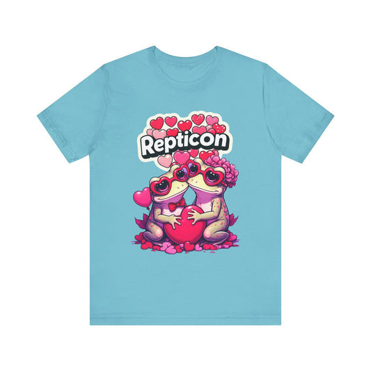 Repticon Unisex Jersey Short Sleeve Tee w/ Valentine Toads