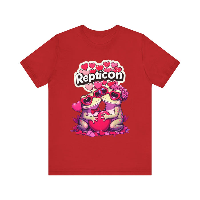Repticon Unisex Jersey Short Sleeve Tee w/ Valentine Toads