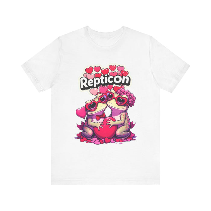 Repticon Unisex Jersey Short Sleeve Tee w/ Valentine Toads
