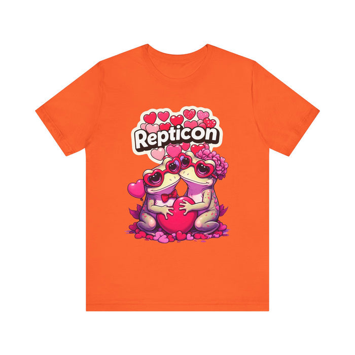 Repticon Unisex Jersey Short Sleeve Tee w/ Valentine Toads