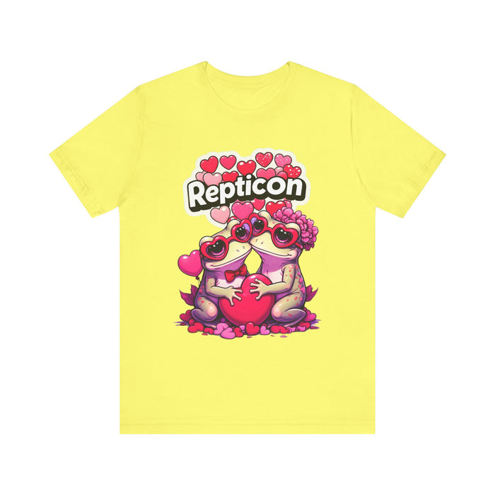 Repticon Unisex Jersey Short Sleeve Tee w/ Valentine Toads