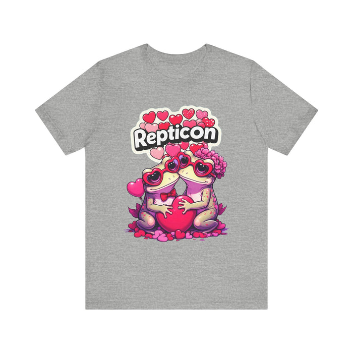 Repticon Unisex Jersey Short Sleeve Tee w/ Valentine Toads