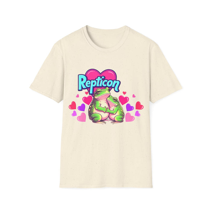 Repticon Unisex Softstyle T-Shirt w/ Valentine Frogs