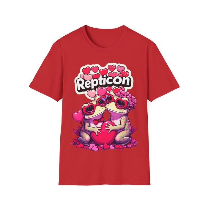 Repticon Unisex Softstyle T-Shirt w/ Valentine Toads