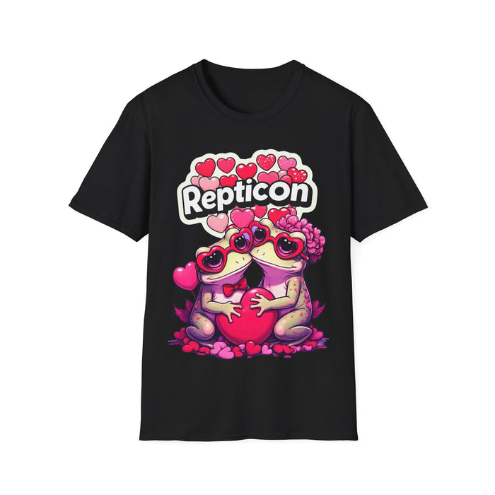 Repticon Unisex Softstyle T-Shirt w/ Valentine Toads