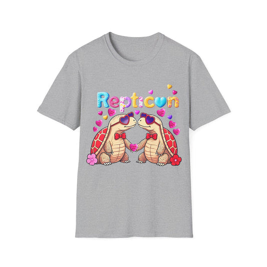 Repticon Unisex Softstyle T-Shirt w/ Valentine Tortoises