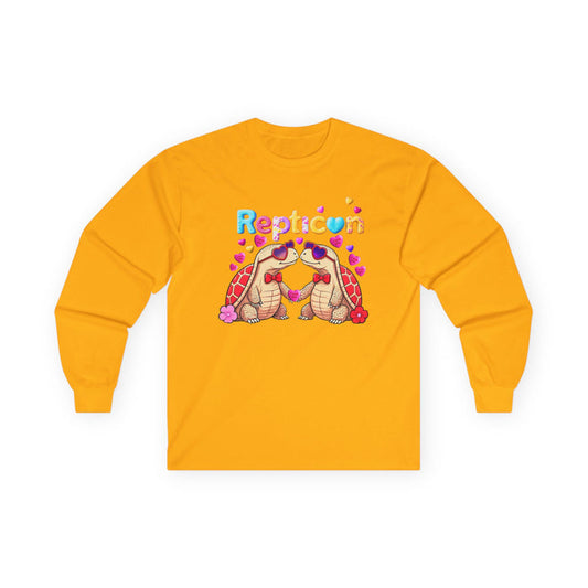 Repticon Unisex Ultra Cotton Long Sleeve Tee w/ Valentine Tortoises
