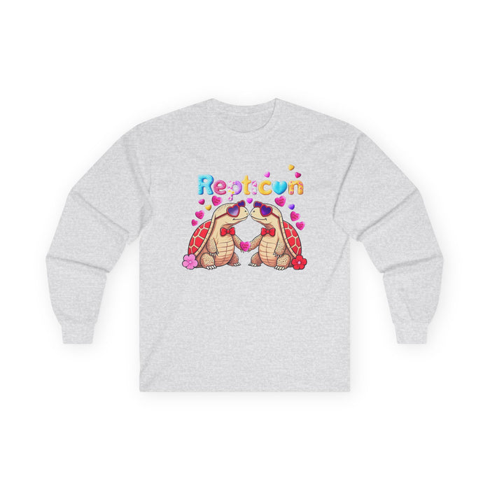Repticon Unisex Ultra Cotton Long Sleeve Tee w/ Valentine Tortoises