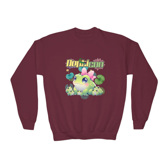 Repticon Youth Crewneck Sweatshirt w/ Frogs