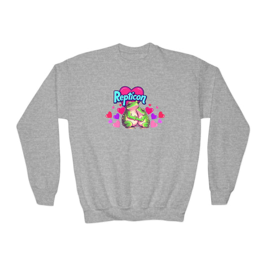 Repticon Youth Crewneck Sweatshirt w/ Valentine Toads