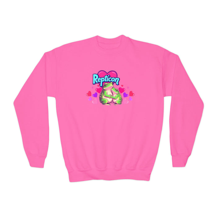 Repticon Youth Crewneck Sweatshirt w/ Valentine Toads