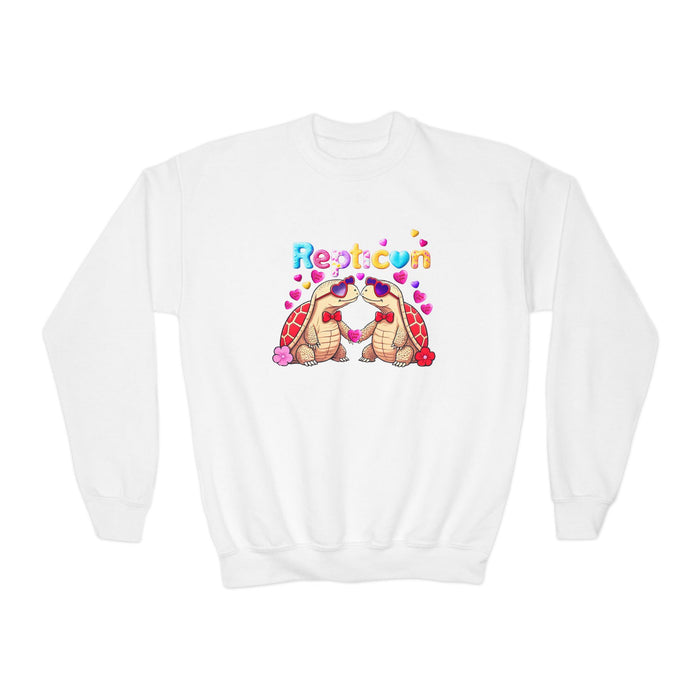 Repticon Youth Crewneck Sweatshirt w/ Valentine's Tortoises