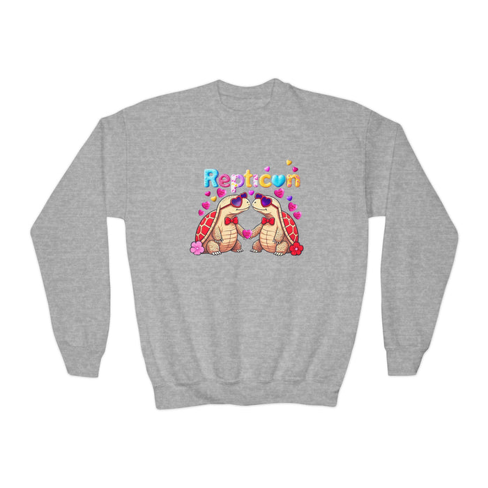 Repticon Youth Crewneck Sweatshirt w/ Valentine's Tortoises