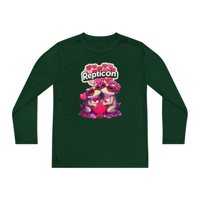 Repticon Youth Long Sleeve Competitor Tee w/ Valentine Toads