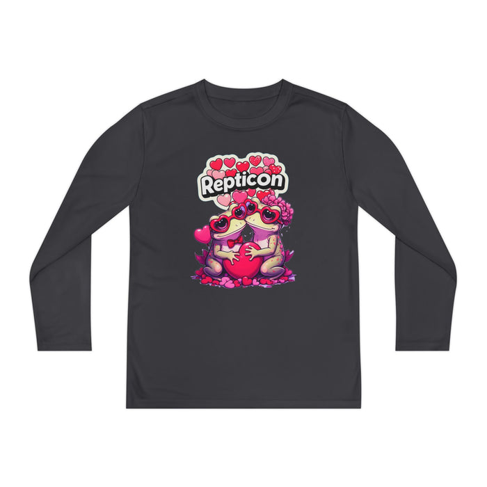 Repticon Youth Long Sleeve Competitor Tee w/ Valentine Toads
