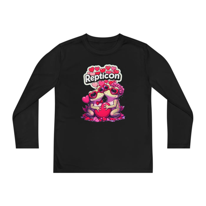 Repticon Youth Long Sleeve Competitor Tee w/ Valentine Toads