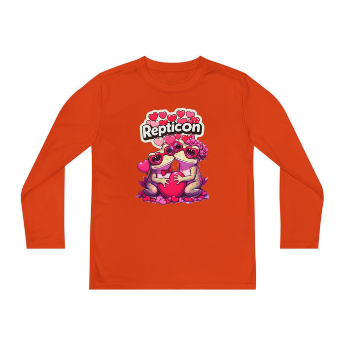 Repticon Youth Long Sleeve Competitor Tee w/ Valentine Toads