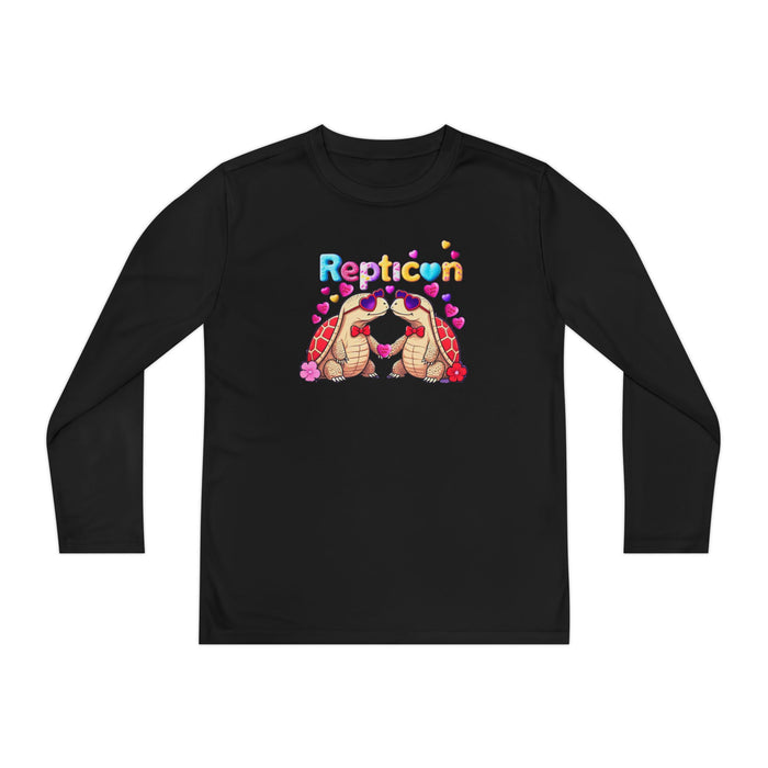 Repticon Youth Long Sleeve Competitor Tee w/ Valentine Tortoises