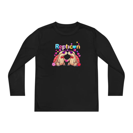 Repticon Youth Long Sleeve Competitor Tee w/ Valentine Tortoises
