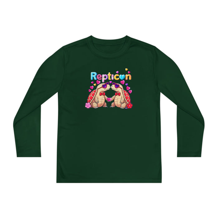 Repticon Youth Long Sleeve Competitor Tee w/ Valentine Tortoises