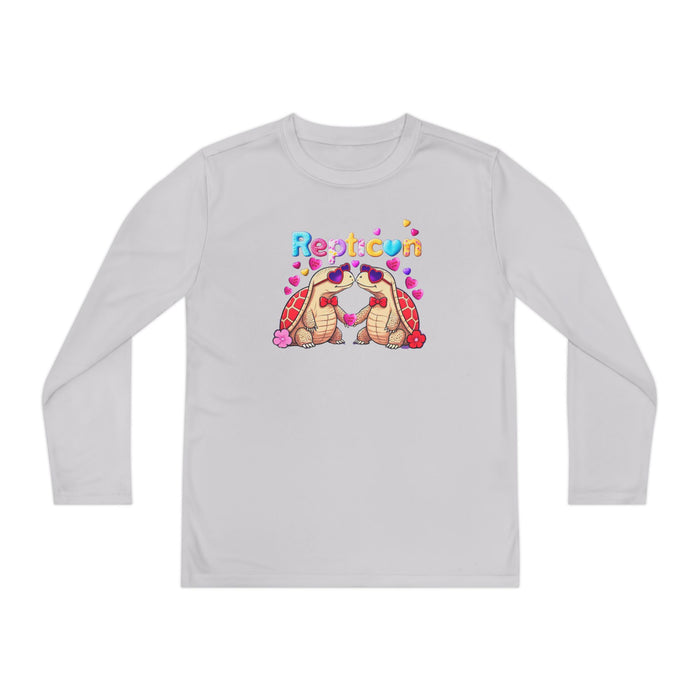 Repticon Youth Long Sleeve Competitor Tee w/ Valentine Tortoises