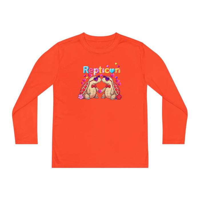 Repticon Youth Long Sleeve Competitor Tee w/ Valentine Tortoises