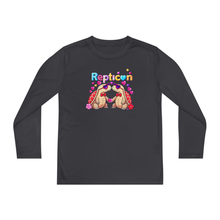 Repticon Youth Long Sleeve Competitor Tee w/ Valentine Tortoises