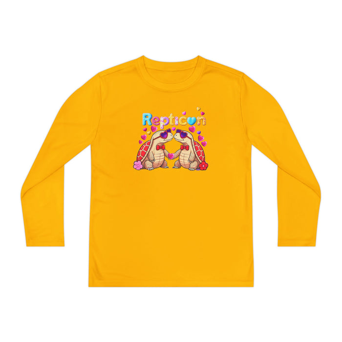 Repticon Youth Long Sleeve Competitor Tee w/ Valentine Tortoises