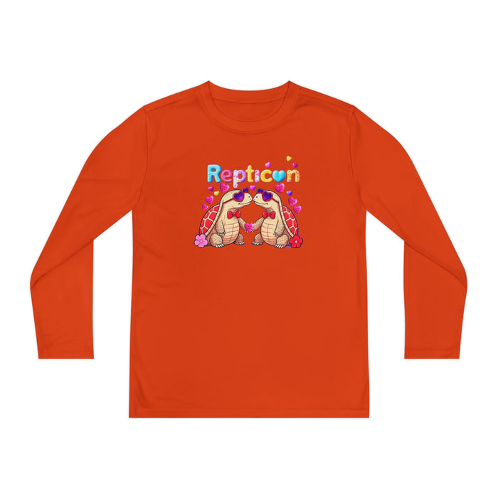 Repticon Youth Long Sleeve Competitor Tee w/ Valentine Tortoises
