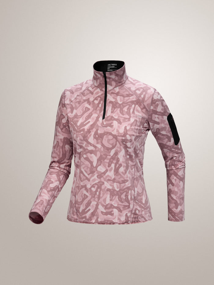 Rho Zip Neck Women's - Print