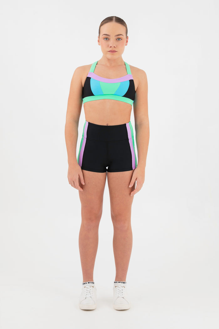 Rhythm Short in Black - Front View